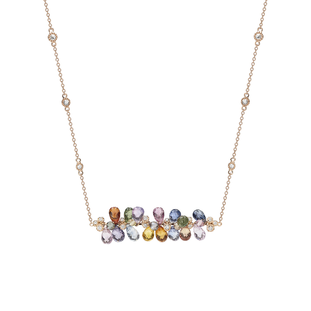 Aurora Necklace Rose Gold
