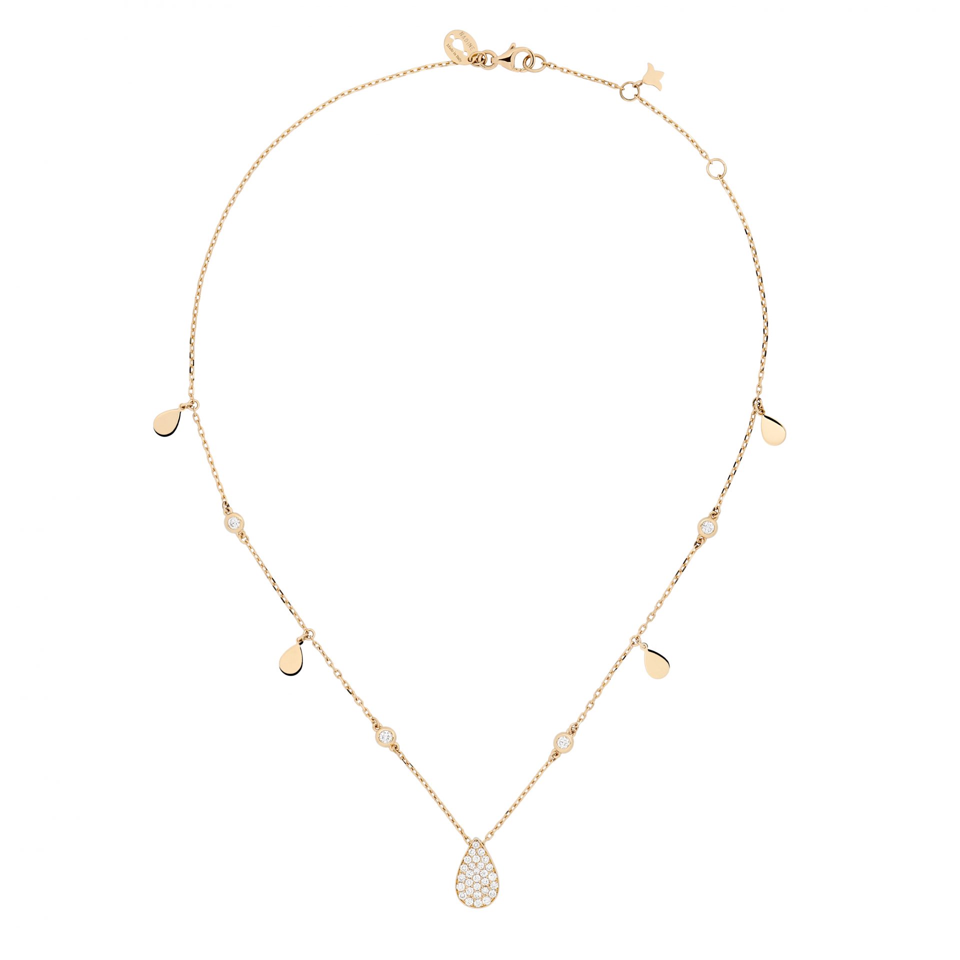 Paved Necklace