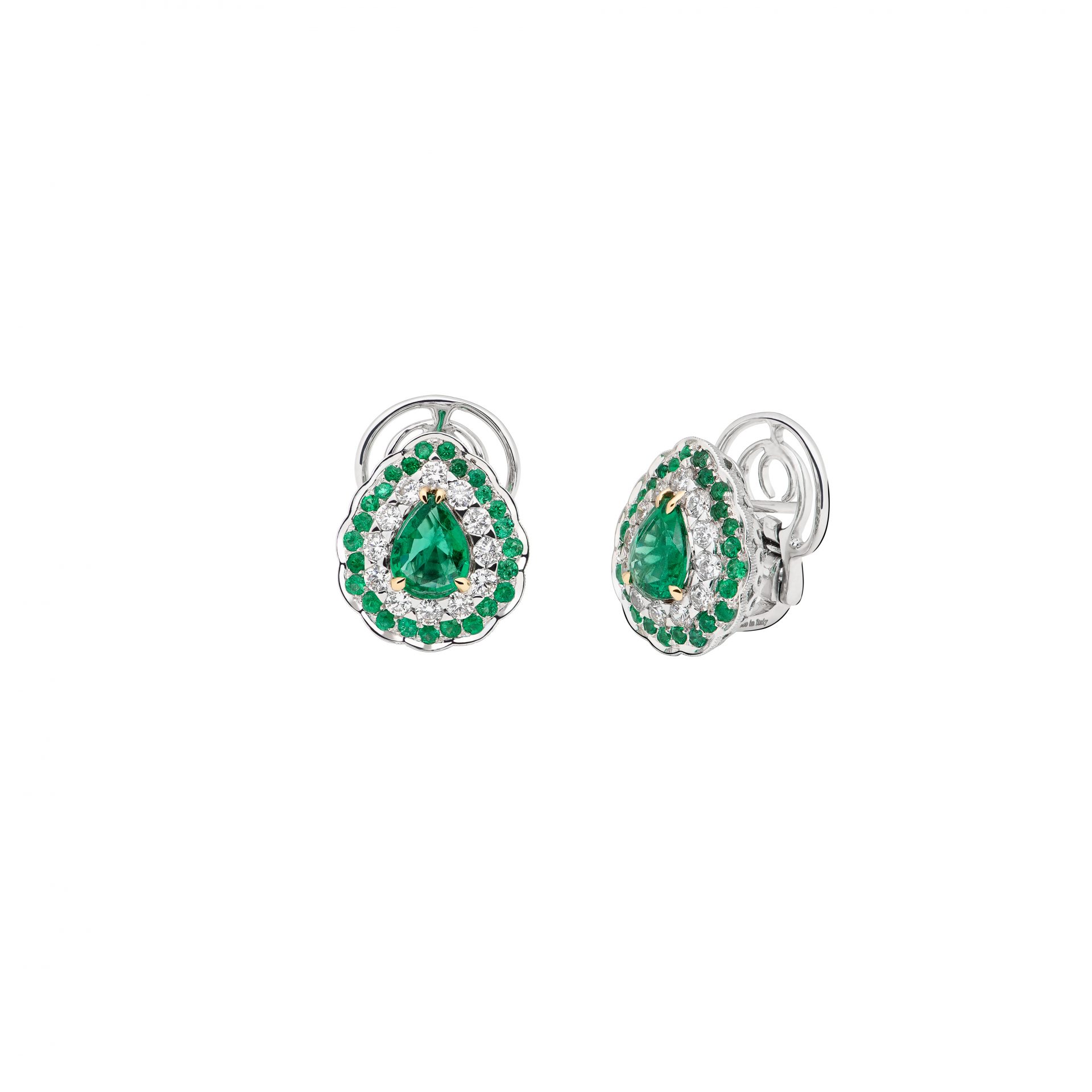 La Broderie Verte Earrings