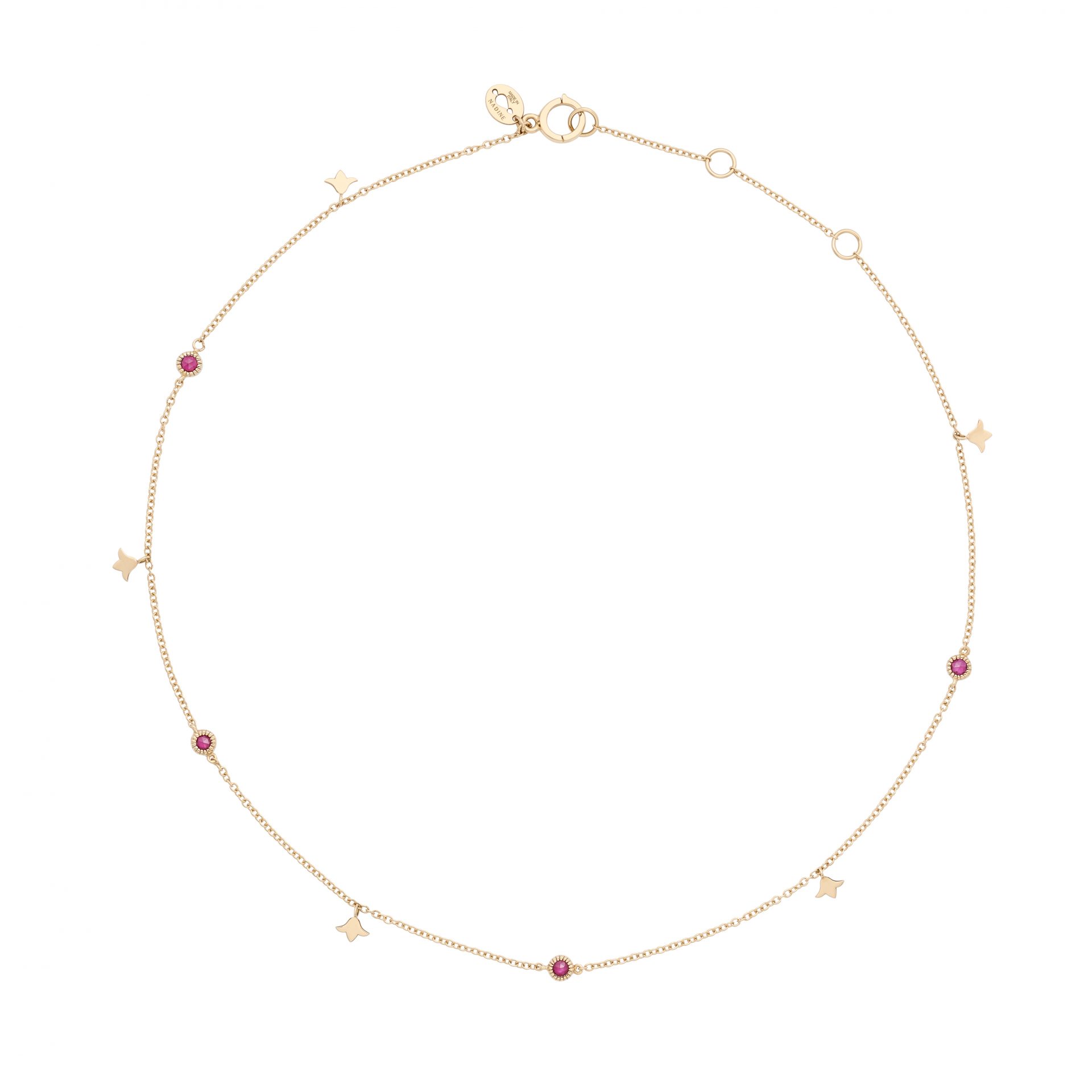 Red Lily Necklace
