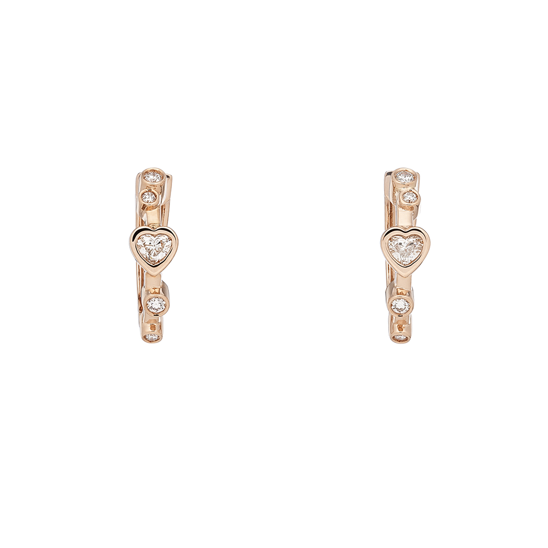 Bubble Hoop Earrings (Medium) 2