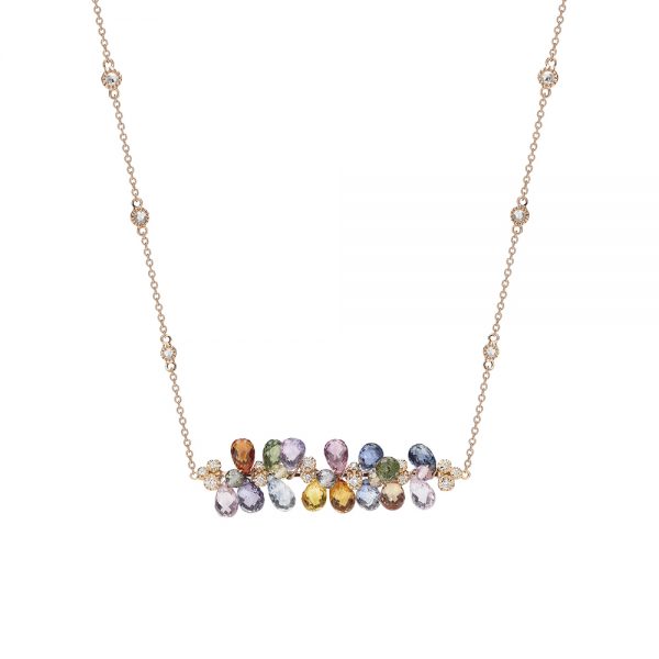 Aurora Necklace Rose Gold