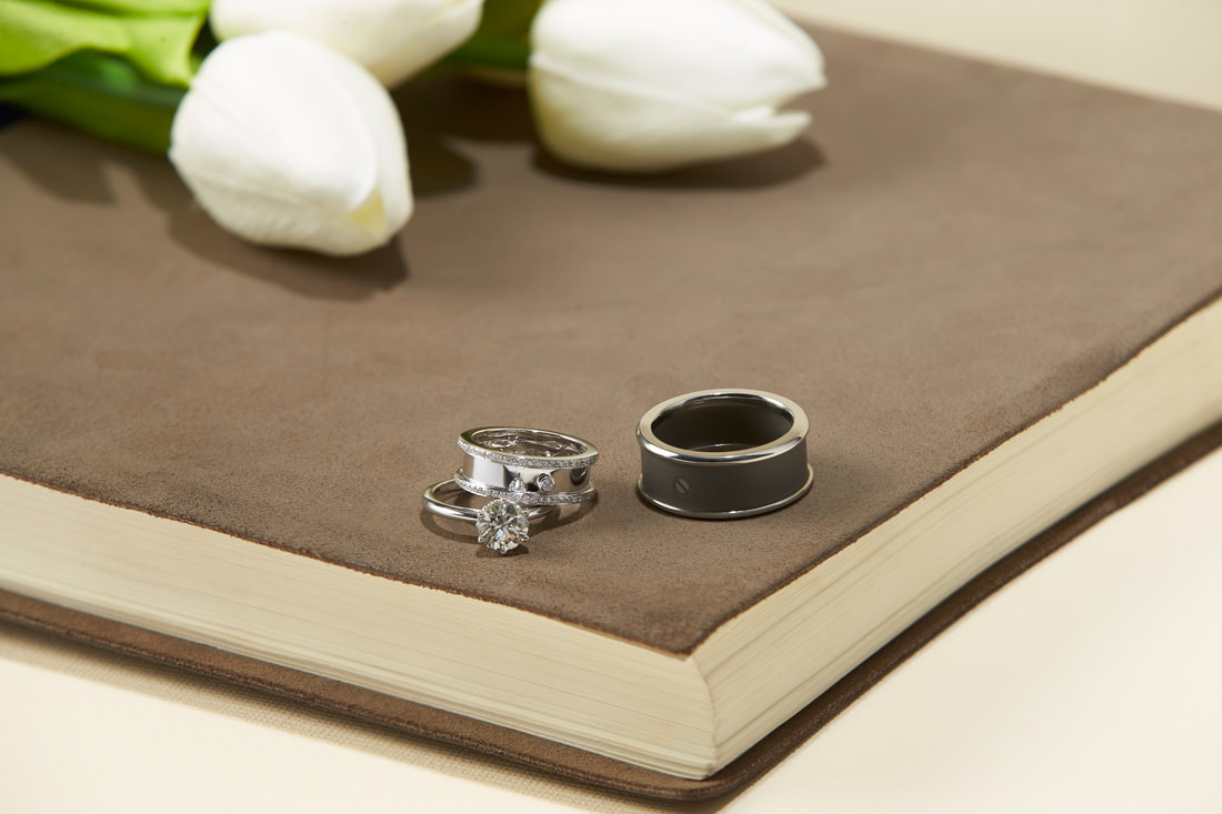 Farah Engagement Collection by Nadine Jewellery features fine and high jewellery for men and women perfect for engagement and marriage