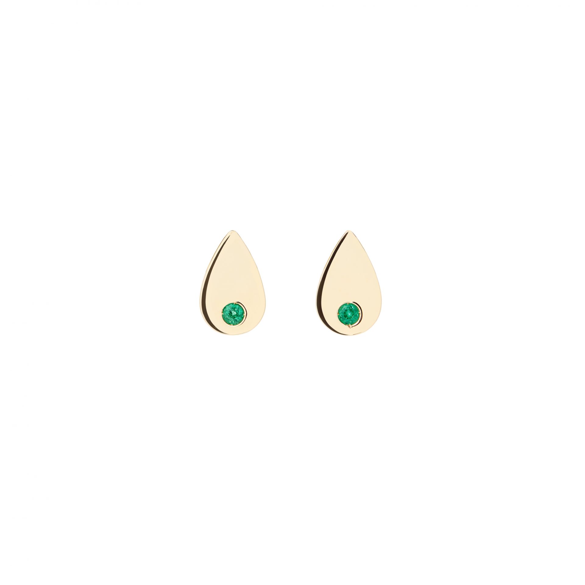 Emerald Candy Earrings