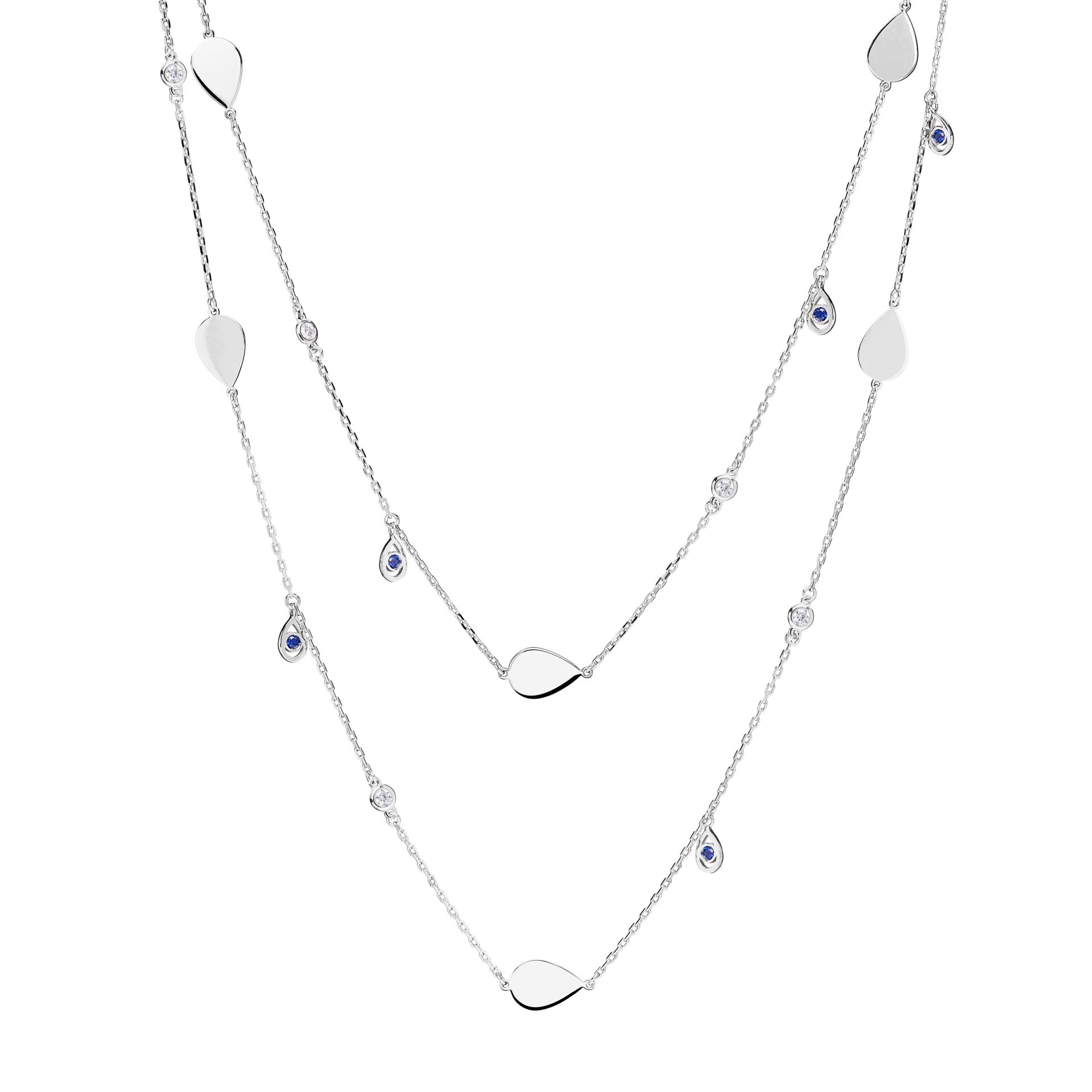 Sapphire Candy Necklace